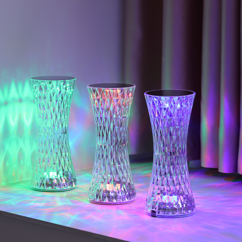 Led Lighting Decor - Lampu Meja Kristal Natal Dekorasi Akrilik
