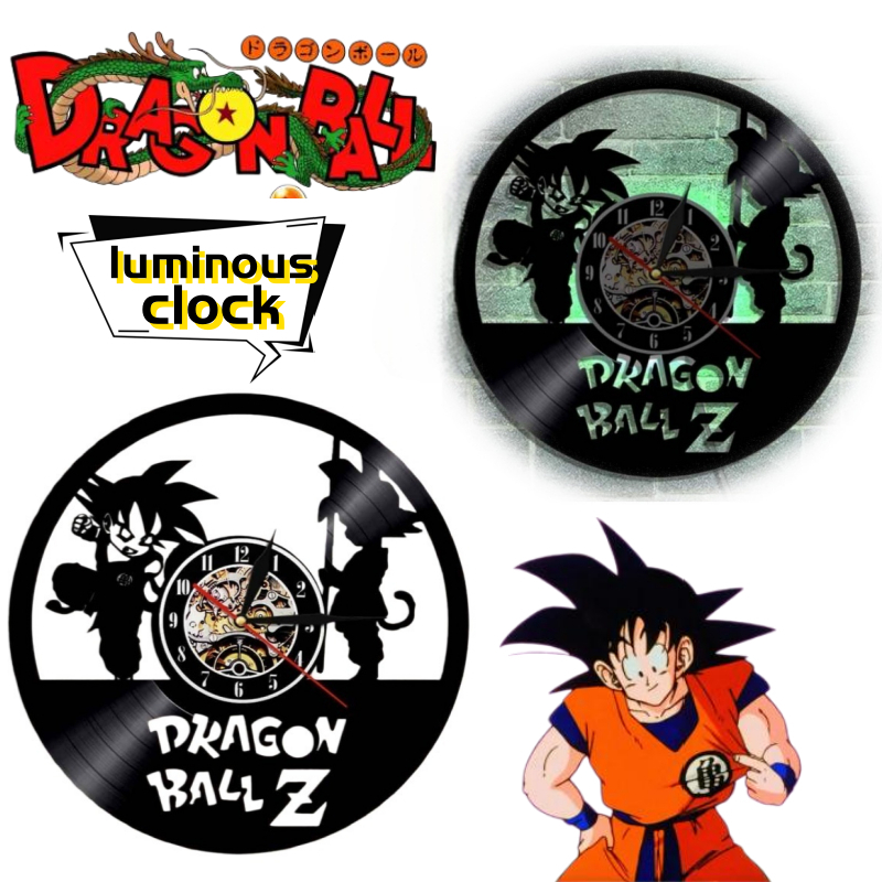 Lighting Decor Living Room - Jam dinding kreatif personalisasi Dragon Ball
