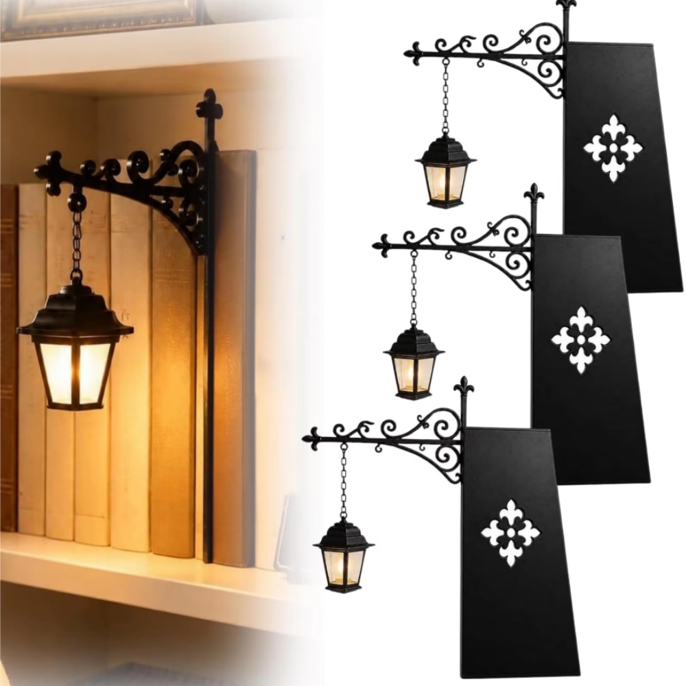 Led Lighting Decor - Lampu Hias Rak Buku Gaya Retro,