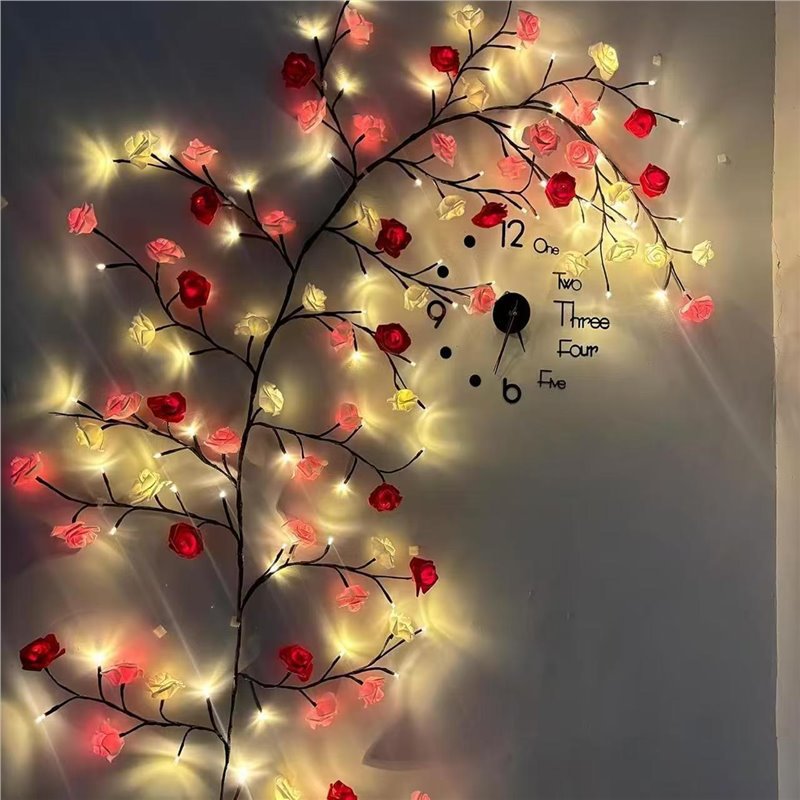 Lampu Hias USB DIY Maple Rose  - Home Lighting And Decor ulasan dan harga