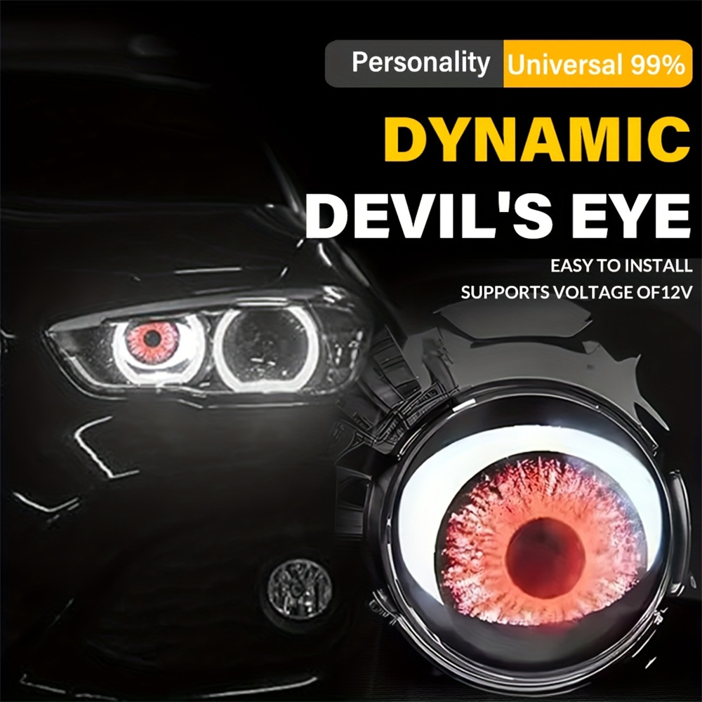    Lampu Devil Eye Dinamis LE - Led Lighting Decor ulasan dan harga
