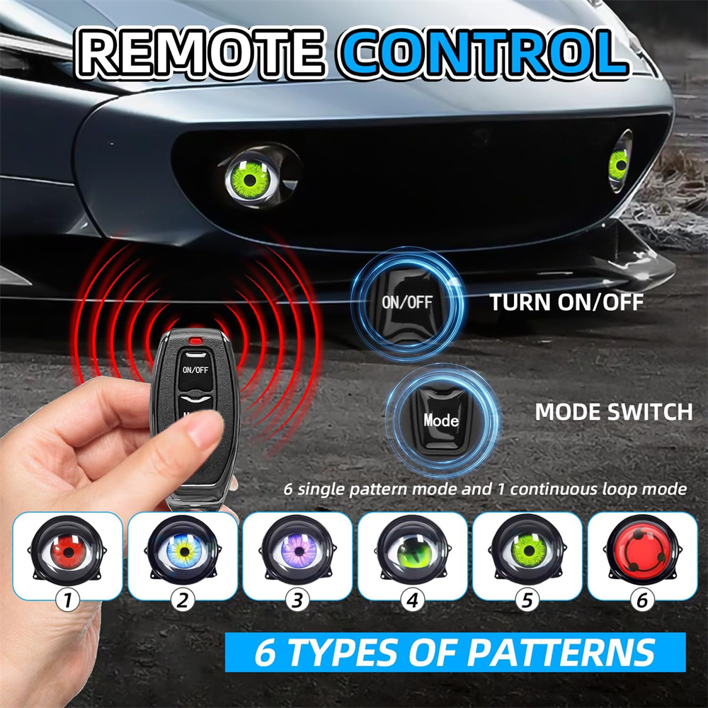    Lampu Devil Eye Dinamis LE - Led Lighting Decor ulasan dan harga