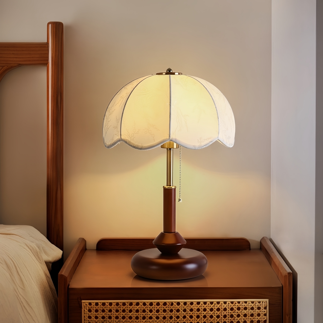 Lampu Meja Vintage Berbentuk K - Home Lighting And Decor ulasan dan harga