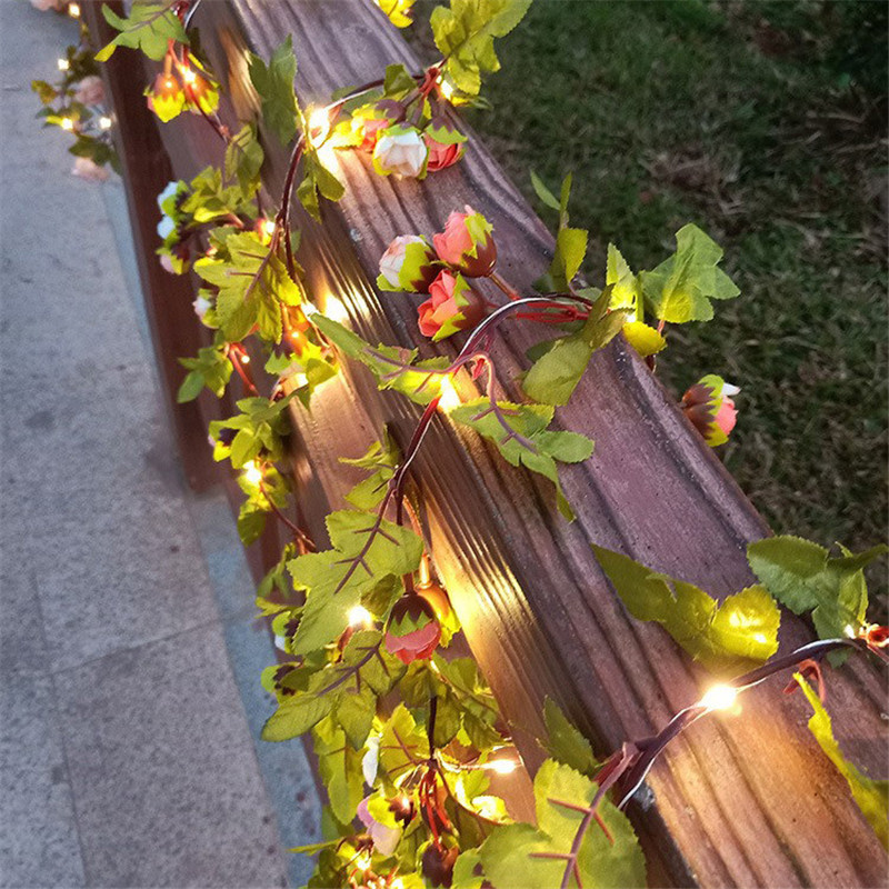 Dekorasi Pernikahan Lampu Garl - Fairy Light Curtain ulasan dan harga