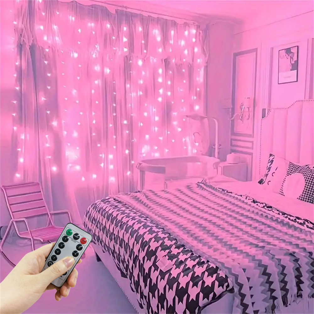 Lampu Tirai LED USB Lampu Tali - Fairy Light Curtain ulasan dan harga