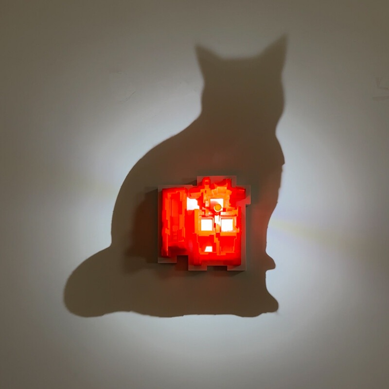 Lampu Tidur 3D Light Shadow Ni - Led Lighting Decor ulasan dan harga