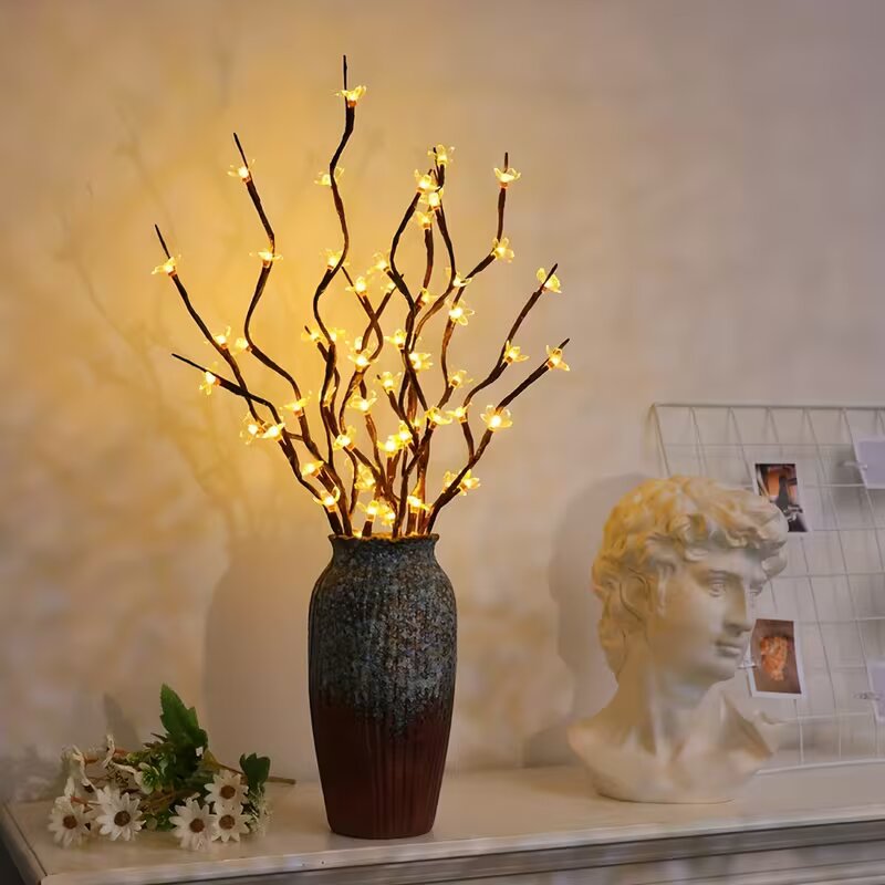 1/2 Buah 20LED Lampu Cabang Po - Home Lighting And Decor ulasan dan harga