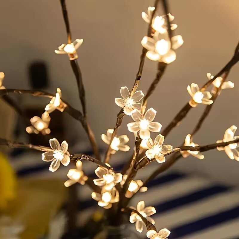 1/2 Buah 20LED Lampu Cabang Po - Home Lighting And Decor ulasan dan harga