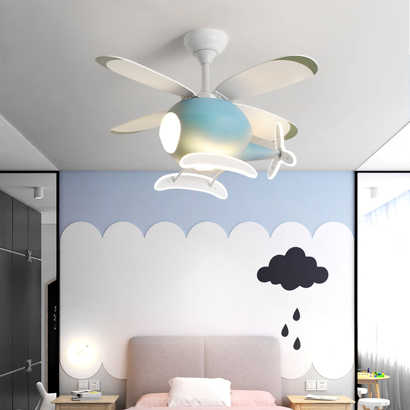 Lampu Kipas Pesawat Kartun Kre - Led Lighting Decor ulasan dan harga