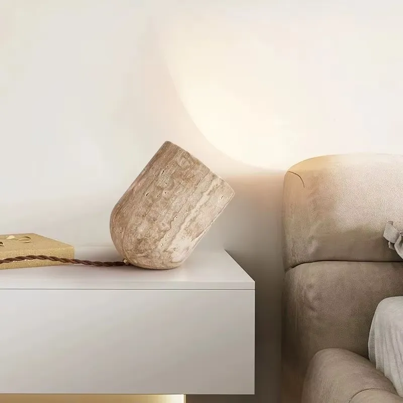 Lampu Lantai Travertine Kamar  - Lighting Decor Living Room ulasan dan harga