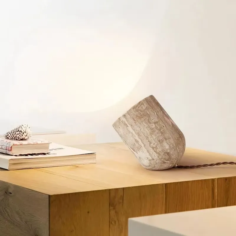 Lampu Lantai Travertine Kamar  - Lighting Decor Living Room ulasan dan harga
