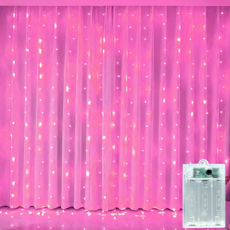 Lampu Tirai LED Bertenaga Bate - Fairy Light Curtain ulasan dan harga