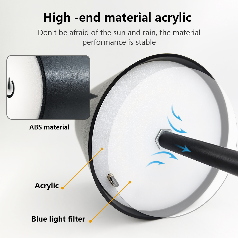 Lampu Meja LED Isi Ulang Nirka - Led Lighting Decor ulasan dan harga