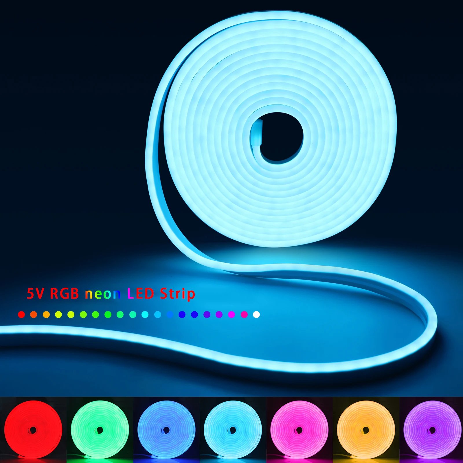 Lampu Strip LED Neon RGB 1-5m  - Home Lighting And Decor ulasan dan harga